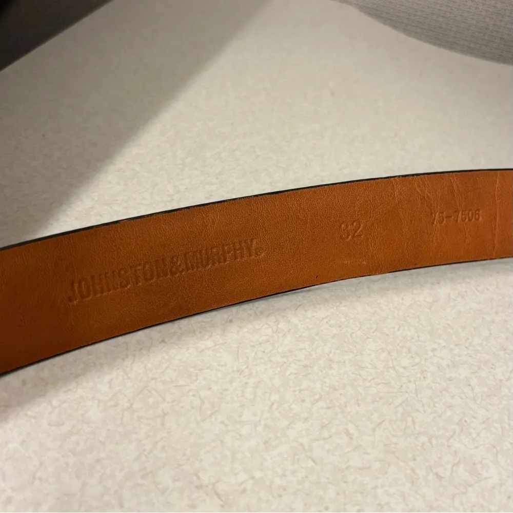Johnston & Murphy Men’s Leather Belt Size 32